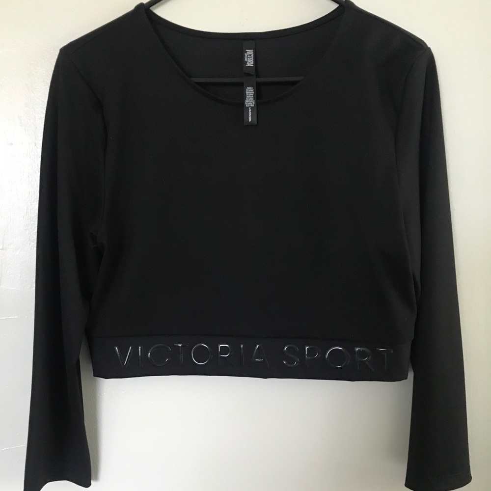 🖤 Victoria Secret Sport Black fitted shirt🖤